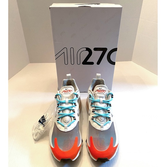 Nike Womens Air Max 270 React (Mid-Century) Sz 8.5 - Picture 2 of 11